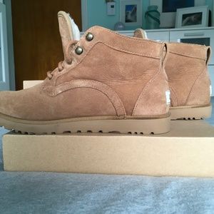 UGG Australia Suede and Fur l